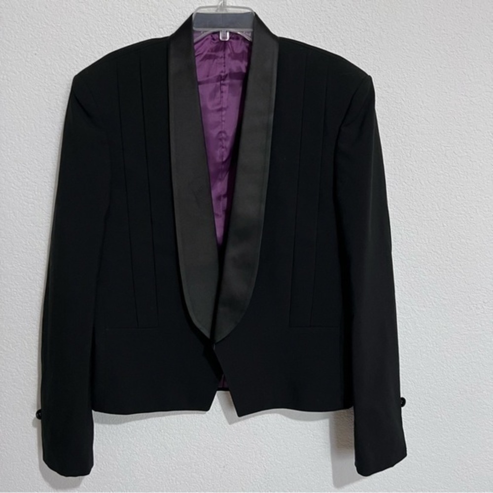 Black & Lee 23 Night Michael Jordan Black Wool Tuxedo Jacket 42L